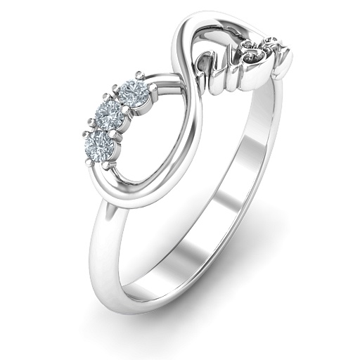 USA Infinity Ring - Custom Jewellery By All Uniqueness