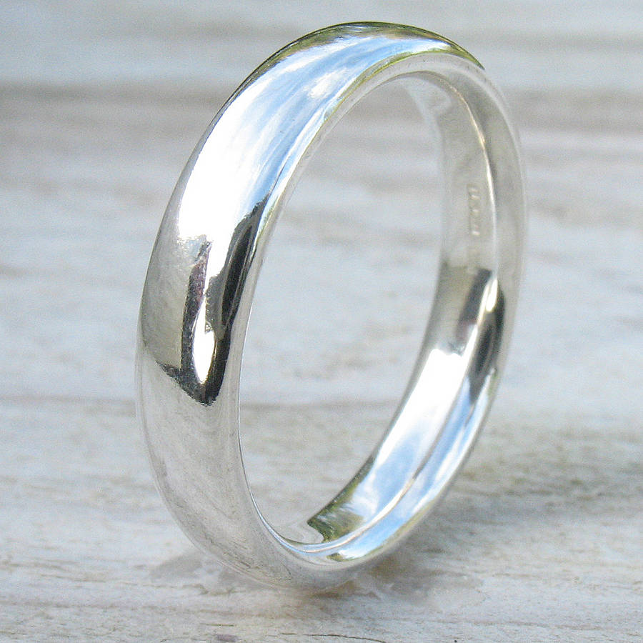 Comfort Fit Silver Ring - Custom Jewellery By All Uniqueness