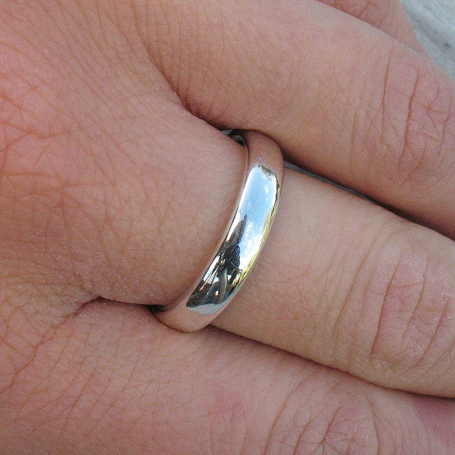 Comfort Fit Silver Ring - Custom Jewellery By All Uniqueness