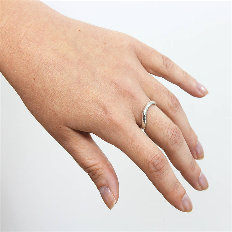 Silver Infinity Wedding Ring - Custom Jewellery By All Uniqueness
