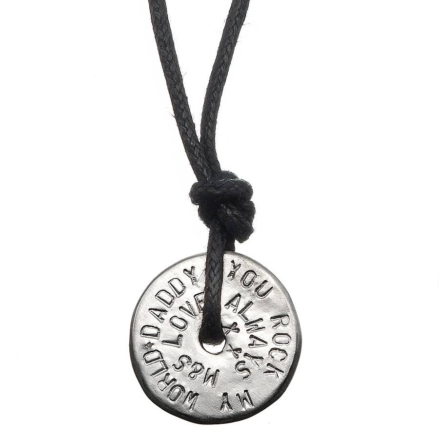 Mens Love Bead Necklace - Custom Jewellery By All Uniqueness