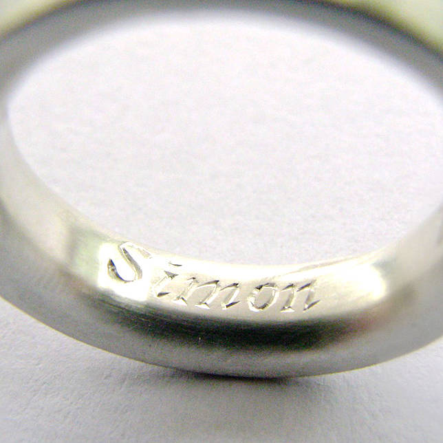Medium Silver Ring - Custom Jewellery By All Uniqueness