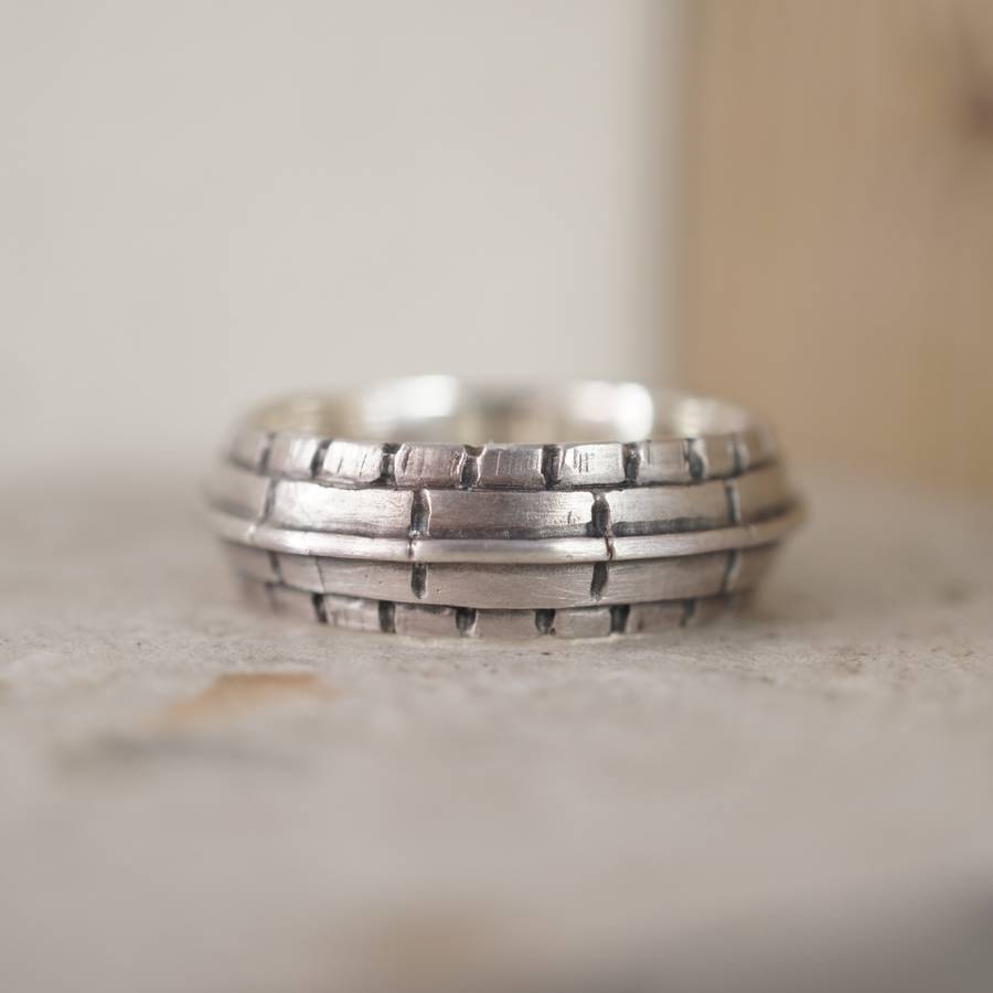 Roof Silver Ring - Custom Jewellery By All Uniqueness