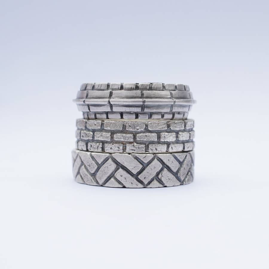 Roof Silver Ring - Custom Jewellery By All Uniqueness